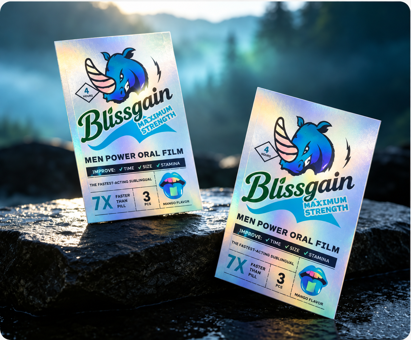 BLISSGAIN Late-Night Power Oral Strips